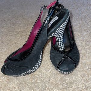 Steve Madden gingham heels